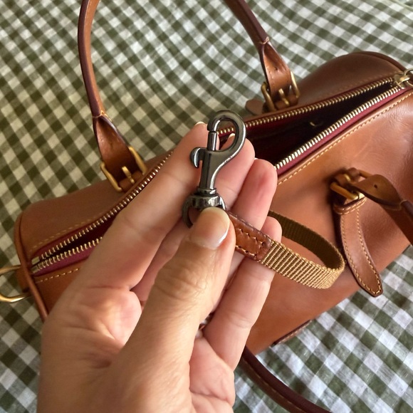Dooney & Bourke Florentine Olivia Satchel in Natural π - Picture 11 of 12